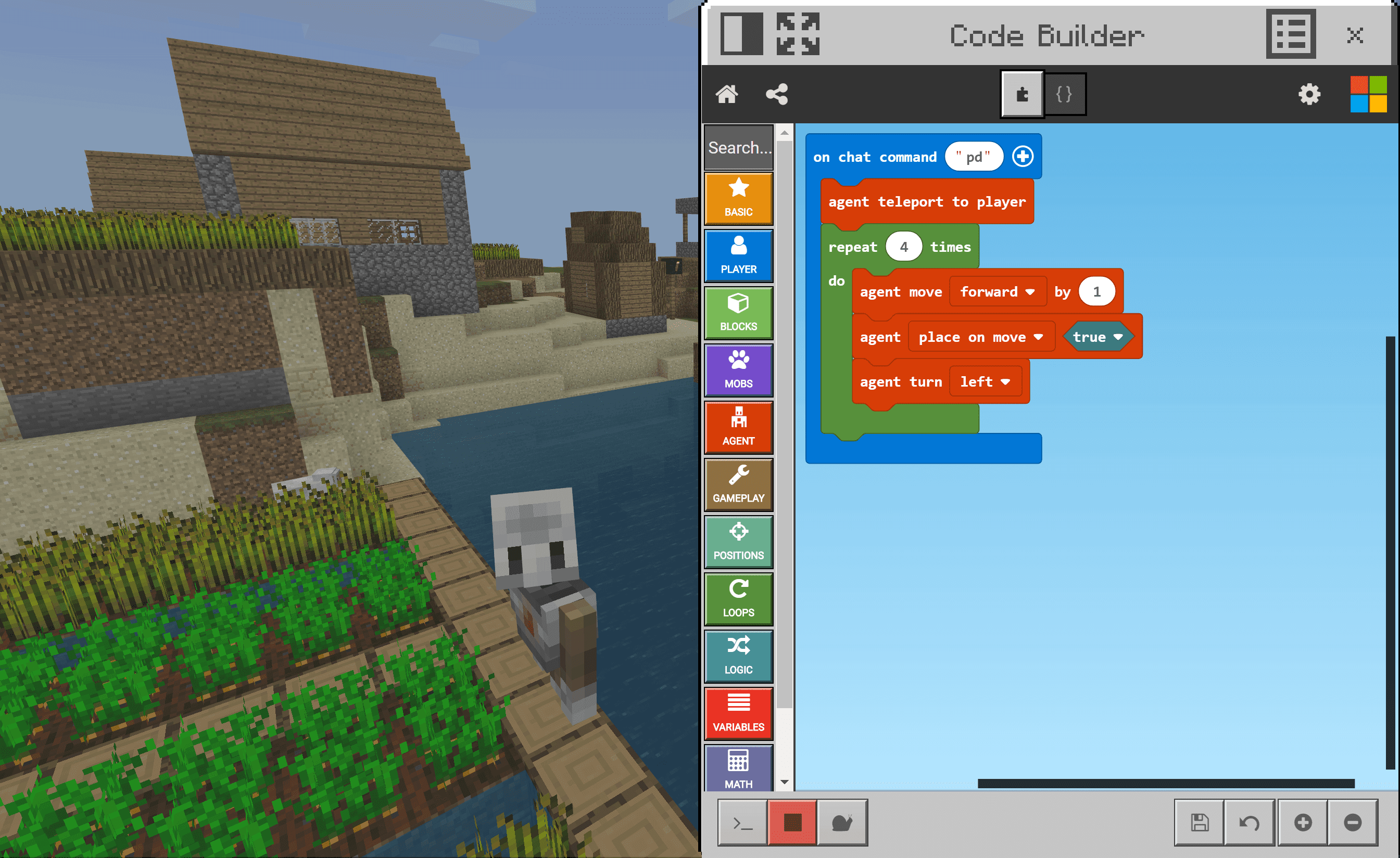 Программирование в Minecraft